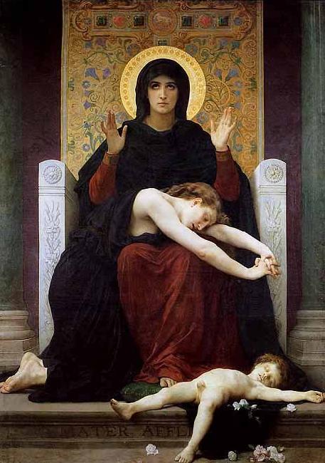 William-Adolphe Bouguereau The Virgin of Consolation oil painting picture